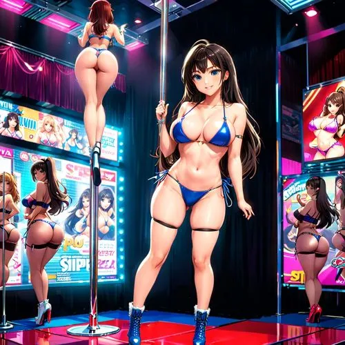 stand models,idolmaster,standees,gioeli,anime 3d,mai,Anime,Anime,Realistic