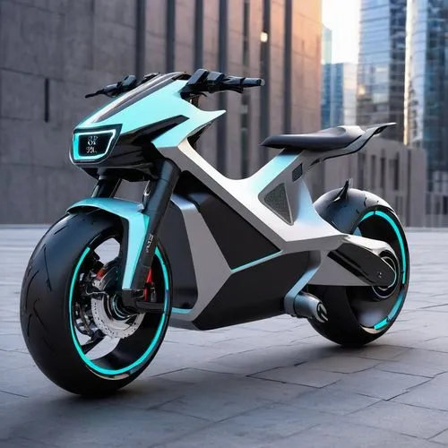 electric small bike design with future style and equipped with suspension,electric motorcycle,electric scooter,e bike,tron,motorscooter,trikke,concept car,super bike,quartararo,racing bike,electric mo