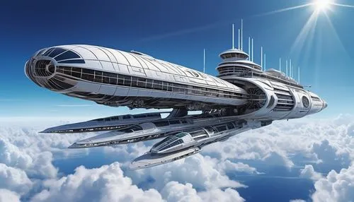 sky space concept,skyship,futuristic architecture,skycycle,arcology,futuristic landscape,alien ship,space ship,airships,deltha,spaceport,skyways,futuristic art museum,airship,spaceports,mothership,starship,enterprise,skycraper,starbase,Conceptual Art,Sci-Fi,Sci-Fi 24