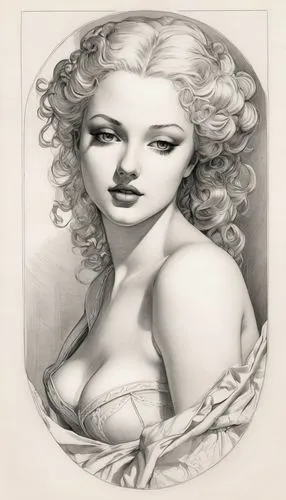 bacchante,viveros,clytie,lempicka,vintage drawing,rossetti,nereid,currin,radebaugh,fornasetti,condita,white lady,guerlain,girodet,marylyn monroe - female,galatea,ariadne,giovino,messalina,disegno,Illustration,Black and White,Black and White 30