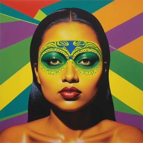 matangi,mauritian,neon makeup,raja,ibibio,paschke,Conceptual Art,Daily,Daily 19