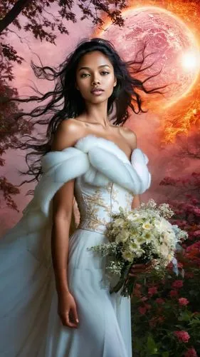 fantasy picture,divine healing energy,sun bride,rosa 'the fairy,persephone,prophetess