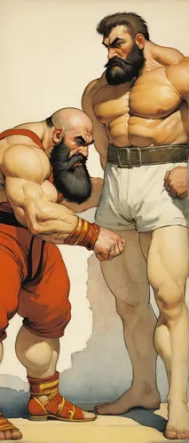 pankration,greco-roman wrestling,kongas,orientalism,folk wrestling,lethwei,the death of socrates,sadhus,marine corps martial arts program,rome 2,greek mythology,tzimmes,kurash,cossacks,grog,sadhu,striking combat sports,game illustration,sparta,popeye,Illustration,Retro,Retro 19