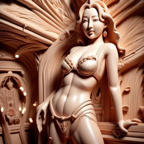 wood carving,art deco woman,sand sculptures,carved wood,3d fantasy,aphrodite,carved,art deco,wooden mannequin,wood angels,decorative figure,sand sculpture,wood art,dita,wooden figure,fantasy woman,art deco background,woman sculpture,classical sculpture,venus