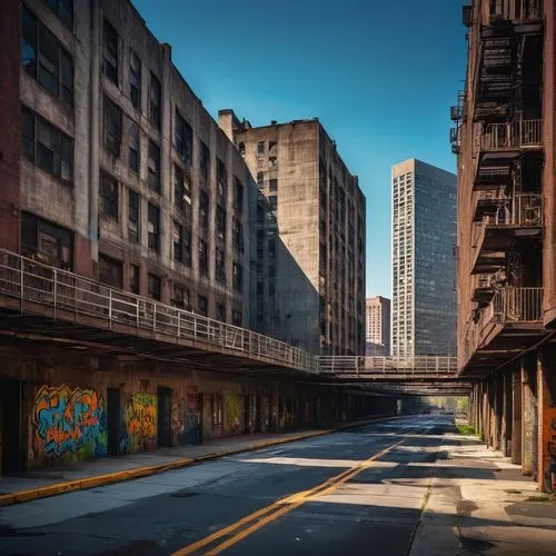 callowhill,urban landscape,detriot,detroit,halsted,deindustrialization,chicago,gulch,joliet,kinzie,brownfields,streetscapes,alleys,urbanity,lowertown,akron,mke,highline,bowery,bronzeville,Illustration,Children,Children 01