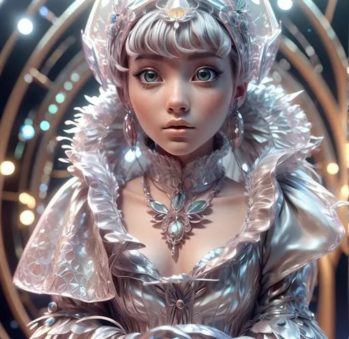 delenn,the snow queen,christmas angel,suit of the snow maiden,christmas figure,valerian,galadriel,cinderella,ice queen,elsa,lumidee,andromeda,amidala,bjork,fantasy portrait,retro christmas lady,melora,doll figure,hildebrandt,silico