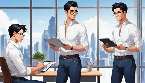 blur office background,salaryman,office worker,male poses for drawing,modern office,businesman,reading glasses,bibliographer,studyworks,background vector,bookkeeper,business training,shadman,salarymen,businessman,anime cartoon,stock exchange broker,abebooks,hirotaka,accountant,Unique,Design,Character Design