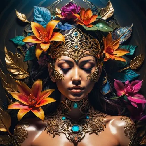 oshun,baoshun,balinese,polynesian girl,apsara,adornment,Photography,Artistic Photography,Artistic Photography 08