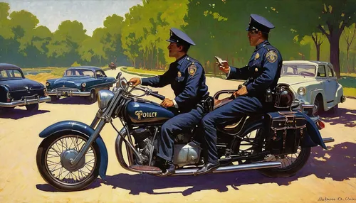 Write a romantic story about a motorcycle police officer who falls in love with a civilian they meet during a routine traffic stop.,mercedes 170s,a motorcycle police officer,mercedes-benz 500k,daimler