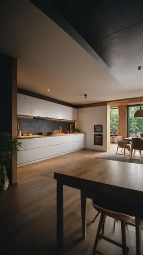 modern kitchen,modern kitchen interior,modern minimalist kitchen,kitchen design,kitchen interior,big kitchen,tile kitchen,chefs kitchen,the kitchen,kitchen,kitchen counter,wooden floor,concrete ceiling,wood floor,kitchen & dining room table,hardwood floors,countertop,californian white oak,wood flooring,kitchen table