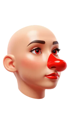 emogi,balloon head,a tomato,cosmetic,tomato,it,soy egg,bald,emoji,png transparent,cgi,simpolo,a dummy,egg face,lying nose,clown,3d model,pyro,nose-wise,nostril,Unique,3D,Isometric