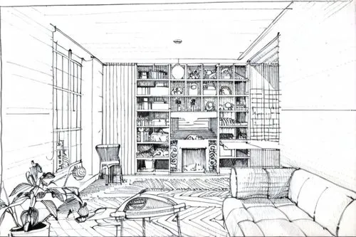 an apartment,study room,bookshelves,apartment,shelving,bookcase,house drawing,reading room,library,renovation,architect plan,shelves,pencils,bookshelf,apartments,archidaily,school design,pantry,dormit