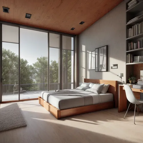 modern room,bedroom,interior modern design,modern decor,loft,3d rendering,modern living room,contemporary decor,bedroom window,home interior,smart home,wooden windows,room divider,sleeping room,guest room,great room,livingroom,sky apartment,render,modern style