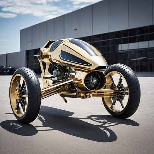 trike,gold paint stroke,super bike,electric motorcycle,heavy motorcycle,3 wheeler,boneshaker,gold lacquer,ducat,gold plated,trikes,ducati,goldtron,goldbug,wooden motorcycle,gold trumpet,superbike,knuckle,racing bike,motoinvest,Photography,General,Realistic