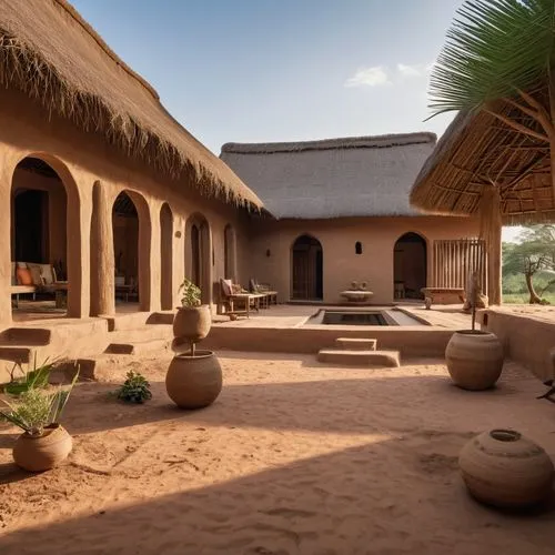 viminacium,viracocha,hacienda,bamaca,amanresorts,palapa,burkina,traditional house,pachacamac,inside courtyard,courtyard,cottars,nainoa,burkina faso,patios,casitas,anantara,javanese traditional house,chortens,qasr azraq,Photography,General,Realistic