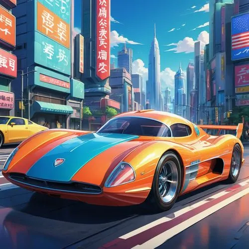 3d car wallpaper,deora,ford gt 2020,speedster,gulf,futuristic car,cartoon car,supercar car,supercar,koenigsegg,merc,nemegt,autopia,supercobra,vette,car wallpapers,electric sports car,corvette,granturismo,zonda,Illustration,Japanese style,Japanese Style 03