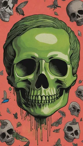 green icecream skull,skull bones,skulls,skull illustration,scull,death's-head,skull allover,skull rowing,death head,calavera,death's head,skulls and,halloween poster,days of the dead,skulls bones,skull racing,skull drawing,greed,dead earth,human skull,Conceptual Art,Daily,Daily 03