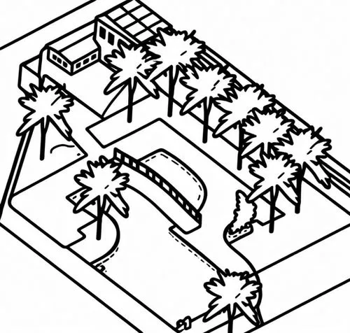 houses clipart,garden elevation,sketchup,house drawing,landscape plan,isometric,Design Sketch,Design Sketch,Rough Outline