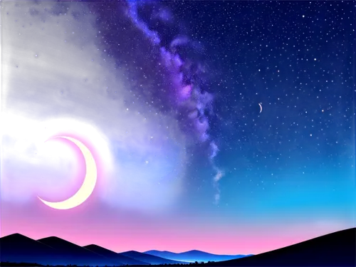 moon and star background,dusk background,crescent moon,night sky,spiral background,crescent,nightsky,unicorn background,galaxy,auroras,gradient effect,planet alien sky,the night sky,celestial event,libra,moon and star,light purple,purple moon,landscape background,sky,Conceptual Art,Daily,Daily 35