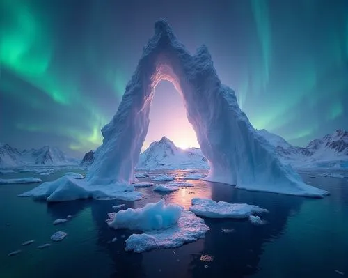 ice castle,arctic antarctica,northen lights,helmcken,antarctica,antarctic,Photography,General,Natural