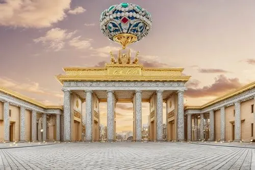 brand front of the brandenburg gate,brandenburg gate,marble palace,altar of the fatherland,brandenburger tor,emperor wilhelm i monument,greek temple,hall of nations,sanssouci,royal tombs,mortuary temp