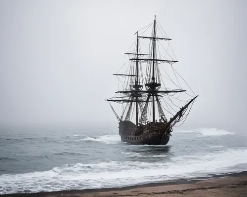 sea sailing ship,ghost ship,pirate ship,sail ship,sailing ship,east indiaman,galleon ship,tallship,full-rigged ship,mayflower,old ship,tall ship,three masted sailing ship,galleon,steam frigate,trireme,caravel,sailing vessel,barquentine,sailing ships,Photography,Documentary Photography,Documentary Photography 23