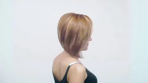 beautiful woman in black t-shirt,a woman with a long pink hair standing up in front of a wall,shoulder length,undercut,back of head,undercuts,smooth hair,utada