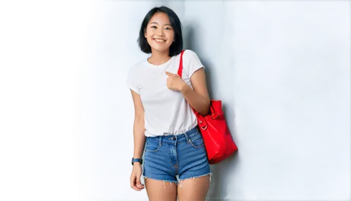 girl in t-shirt,photographic background,jeans background,red background,image editing,hiway,girl on a white background,transparent background,girl in a long,huaiwen,yingying,quyen,xiaoying,portrait background,yiqing,huyen,xiaoxi,wenying,women fashion,duyen,Illustration,Realistic Fantasy,Realistic Fantasy 19