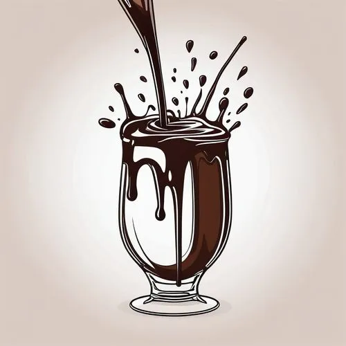 chocolate sauce,chocolatemilk,chocolate syrup,cocoa powder,egg cream,chocolate smoothie,coffee tea illustration,chocolate milk,liqueur coffee,coffee background,cream liqueur,chocolate fountain,black drink,chocolate-covered coffee bean,currant shake,french coffee,food additive,molasses,colada morada,cocoa,Illustration,Black and White,Black and White 04