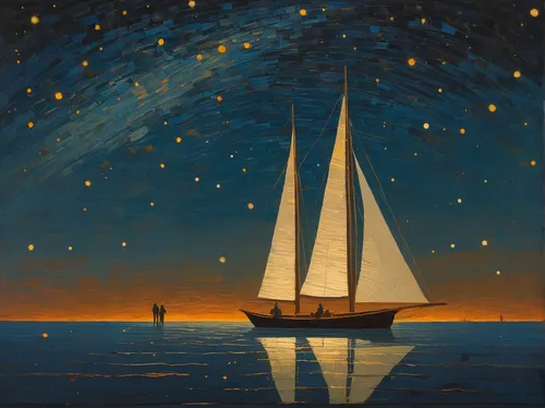 sailing boat,sailing-boat,sailboat,sail boat,sailing,sailing blue yellow,sailing boats,sailboats,sailing vessel,sailing ship,nautical star,sailing orange,sailer,sea sailing ship,felucca,sail ship,sailing ships,sail,sea night,sailing blue purple,Conceptual Art,Oil color,Oil Color 16