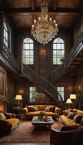 luxury home interior,ornate room,loft,opulently,great room,sitting room,wooden beams,dreamhouse,opulence,poshest,interior design,greystone,opulent,living room,cochere,palatial,mansion,livingroom,driehaus,frisian house,Conceptual Art,Sci-Fi,Sci-Fi 11