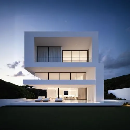 completar el area blanca de la imagen por mimetismo con la imagen,modern house,cubic house,modern architecture,cube house,fresnaye,dunes house,frame house,eisenman,siza,residential house,contemporary,