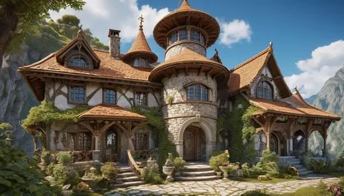 riftwar,rivendell,fairy tale castle,beleriand,arenanet,mountain settlement,knight village,chastelain,lofland,nargothrond,sylvania,alfheim,netherwood,elves country,maplecroft,witch's house,fablehaven,gondolin,oenanthe,calydonian