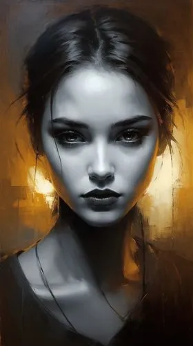 rone,overpainting,dark portrait,world digital painting,digital painting,woman face,mystical portrait of a girl,krita,bloned portrait,girl portrait,marla,digital art,face portrait,sullen,woman's face,g