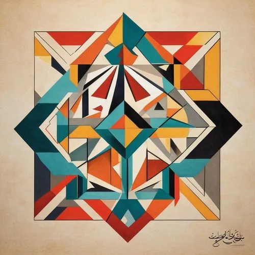 kufic,arabic background,geometric pattern,girih,moroccan pattern,arabic script,abstract design,abstract cartoon art,calligraphic,moualem,moroccan paper,kaleidoscope art,marquetry,geometric style,geometric shapes,mohaddessin,cubist,kuharic,calligraphy,geometrics,Art,Artistic Painting,Artistic Painting 45