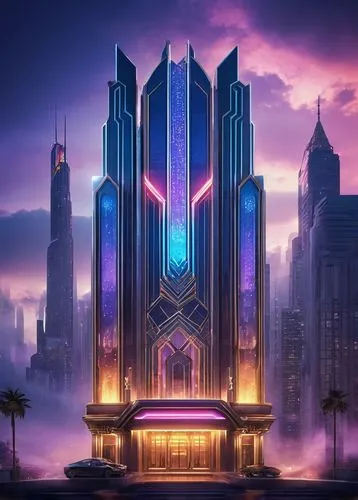 coruscant,art deco,megacorporation,megacorporations,futuristic architecture,ordos,coruscating,metropolis,art deco background,cybercity,cybertron,valerian,minbari,xandar,arcology,largest hotel in dubai,barrayaran,asgard,cinerama,vanu,Illustration,Vector,Vector 16