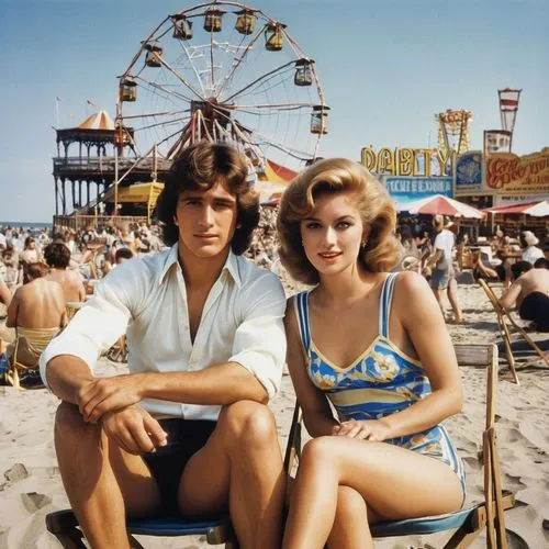 vintage boy and girl,model years 1960-63,vintage man and woman,vintage 1950s,coney island,kodachrome,50's style,model years 1958 to 1967,grease,gena rolands-hollywood,fifties,beachers,honeymooners,beachcombers,ektachrome,beach chairs,dimucci,young couple,vintage children,huttoe,Conceptual Art,Fantasy,Fantasy 04