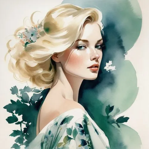 fashion illustration,star magnolia,magnolia,gardenia,magnolia blossom,watercolor pin up,white magnolia,magnolias,scent of jasmine,blue star magnolia,flower painting,southern magnolia,magnolia flowers,jasmine blossom,dahlia white-green,jessamine,white lilac,vintage floral,flower illustrative,vintage illustration,Art,Artistic Painting,Artistic Painting 24