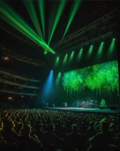 sportpaleis,zaal,concert stage,celtic woman,green aurora,palco,emerald sea,lotusphere,msg,concert hall,kokia,immenhausen,greeniaus,green trees,bonamassa,verde,concert venue,green tree,dmb,stage curtain,Photography,General,Fantasy