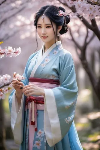 hanfu,hanbok,chuseok,maiko,goryeo,hansung,hanseong,geiko,plum blossoms,korean culture,kunqu,joseon,gisaeng,heian,the plum flower,daiyu,gojoseon,plum blossom,japanese woman,longmei,Art,Classical Oil Painting,Classical Oil Painting 16