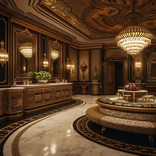 luxury bathroom,opulence,opulent,opulently,ornate room,luxury hotel,poshest,claridges,art deco,bath room,ebbitt,ballroom,barrooms,luxury home interior,hotel lobby,palatial,concierge,emirates palace hotel,luxurious,baccarat,Photography,General,Realistic