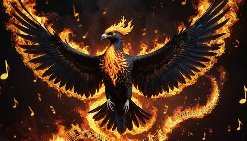 fire background,firebird,phoenix,garuda,fire birds,flame spirit,phoenix rooster,dragon fire,fawkes,fire angel,griffon bruxellois,griffin,gryphon,eagle illustration,fiery,firespin,owl background,firebirds,firethorn,fire horse,Photography,General,Realistic