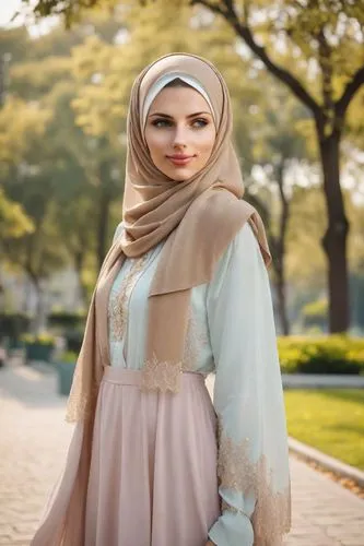 woman wearing hijab, elegant, simple, nice, polite, happy face.,muslim woman,hijab,women clothes,hijaber,islamic girl,muslim background,women fashion,abaya,muslima,gold-pink earthy colors,women's clot