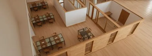 piso de madera, muros solidos, mobiliario 
,wooden stair railing,wooden stairs,associati,laminated wood,outside staircase,hardwood floors,lofts,balustrades,staircases,cantilevers,wood casework,balustr