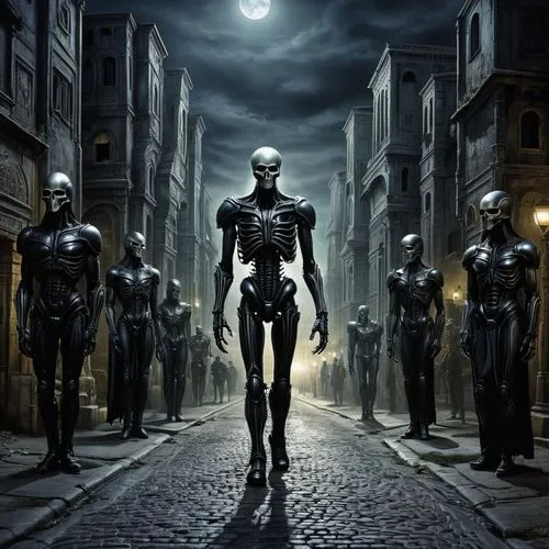 cylons,automatons,totentanz,humanoid,metropolis,androids,Conceptual Art,Sci-Fi,Sci-Fi 02