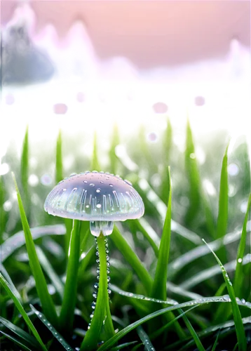 dew on grass,mycena,dew drops,early morning dew,dewdrops,dew droplets,meadows of dew,mushroom landscape,morning dew,background bokeh,conocybe,garden dew,milkcap,raindrop,dewdrop,mini mushroom,morning light dew drops,dew drop,droplets,waterdrops,Conceptual Art,Sci-Fi,Sci-Fi 03