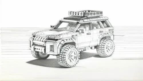 off-road vehicle,4x4 car,subaru rex,vehicule,off road vehicle,scx,Design Sketch,Design Sketch,Pencil Line Art