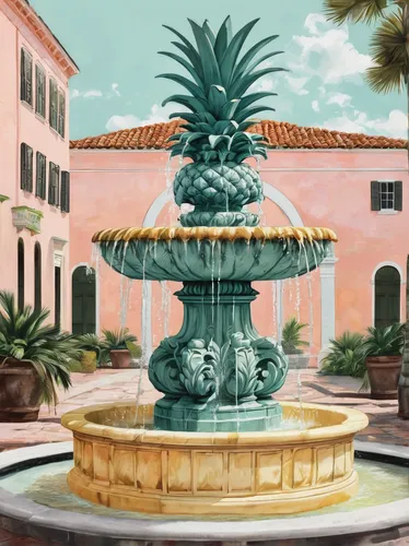 neptune fountain,decorative fountains,fountain of neptune,fountain,maximilian fountain,city fountain,august fountain,old fountain,water fountain,fountain head,fountains,stone fountain,naples botanical garden,watercolor palm trees,fountain lawn,defense,pineapple background,fountain of friendship of peoples,mozart fountain,colored pencil background,Conceptual Art,Fantasy,Fantasy 23