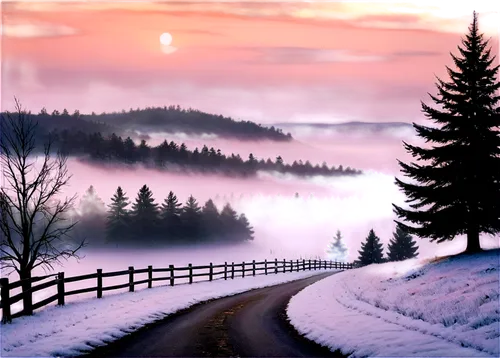 winter landscape,snowy landscape,snow landscape,winter background,christmas landscape,landscape background,beautiful landscape,northern black forest,foggy landscape,winter morning,black forest,nature background,ore mountains,landscape nature,landscapes beautiful,winter magic,snow scene,nature landscape,winter forest,winter dream,Conceptual Art,Oil color,Oil Color 11