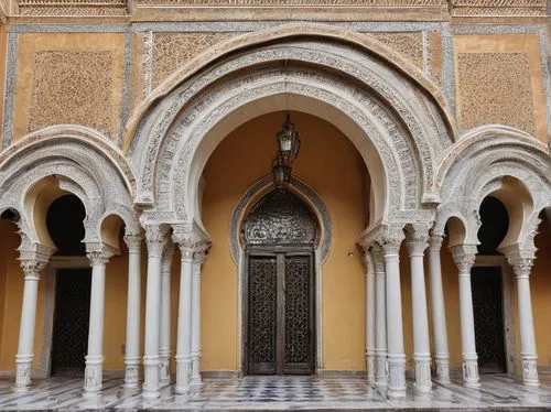 mihrab,mezquita,porticos,mezquital,alcazar of seville,hrab,main door,portal,entranceway,arcaded,deruta,inside courtyard,sevilla,doorway,portico,porticoes,entrances,mudejar,archways,quasr al-kharana,Photography,Documentary Photography,Documentary Photography 05